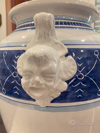 Vaso in ceramica da arredamento