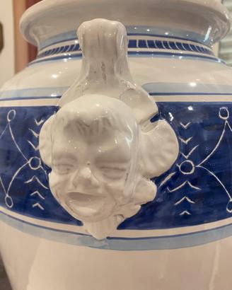 Vaso in ceramica da arredamento