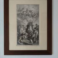 quadro con soggetto sacro san vincenzo