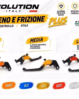Leve PLUS Pieghevoli per moto personalizzate