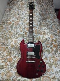 Chitarra Elettrica Vintage VS6  SG "diavoletto" 