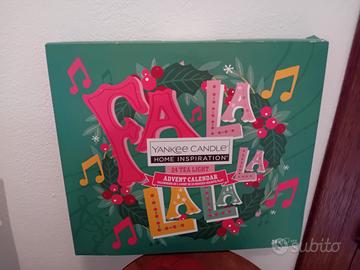 calendario avvento yankee candle FA LA LA