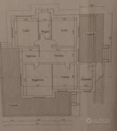 Villa mezza finita e mezza a rustico