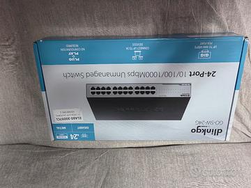 Switch Dlink GO SW 24G da 24 porte