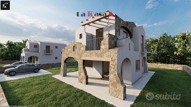 Villa Singola con Piscina a Budoni