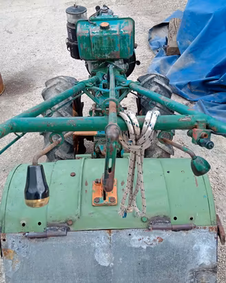 trattore motocoltivatore 14cv lombardini 