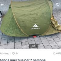 Tenda Decathlon Quechua per 2