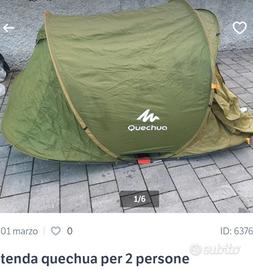 Tenda Decathlon Quechua per 2