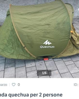 Tenda Decathlon Quechua per 2