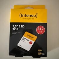 SSD INTENSO 2.5” SATA III 512Gb sigillato