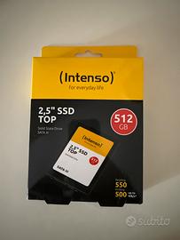 SSD INTENSO 2.5” SATA III 512Gb sigillato