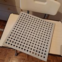 Lastra forata in schiuma di silicone antidecubito