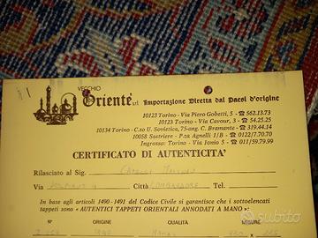 TAPPETO ORIENTALE