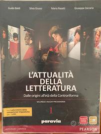 L'attualità della letteratura Vol 1-2