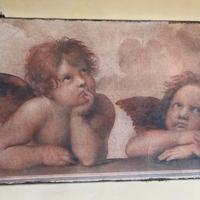 Quadro su tela con Puttini