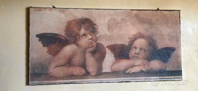 Quadro su tela con Puttini