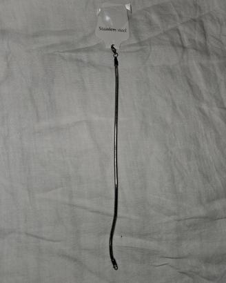 Bracciale uomo in acciaio inox