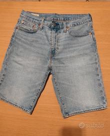Pantaloncino in denim Levis 405 W 30