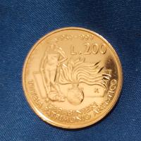 200 Lire  Carabinieri Tutela Patrimonio Artistico 
