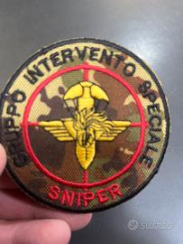 Militare patch gis sniper carabinieri