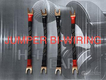 JUMPER PONTICELLI BIWIRING 100% OFC HI-END HI-RES