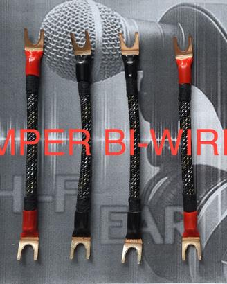 JUMPER PONTICELLI BIWIRING 100% OFC HI-END HI-RES
