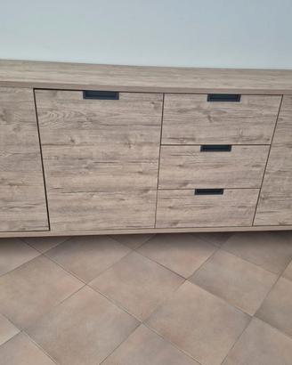 Madia moderna con ante e cassetti 