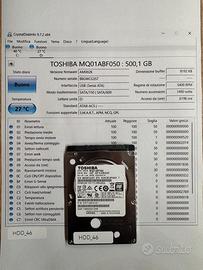 HDD Toshiba da 500GB (ID46)