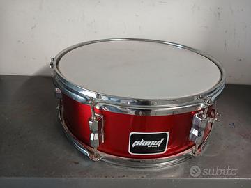 Rullante planet 14x5.5 colore rosso tiranti 6