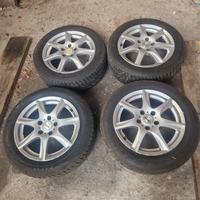 cerchi 16 Enzo 5x112 con gomme termiche 205 55 16 