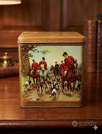 Lattina Vintage Caccia alla Volpe con Levrieri