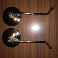 Coppia specchietti retrovisori cromati