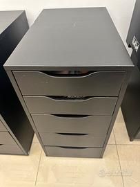 Cassettiera da ufficio Ikea ALEX.