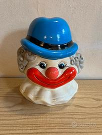 Salvadanaio clown vintage