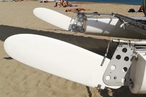 Blocco timoni Hobie Cat 18