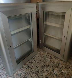 Bacheca espositore in alluminio