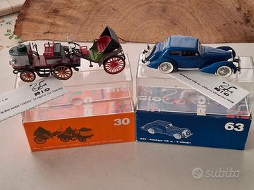 2 AUTOMODELLI RIO SCALA 1:43 CON SCATOLA