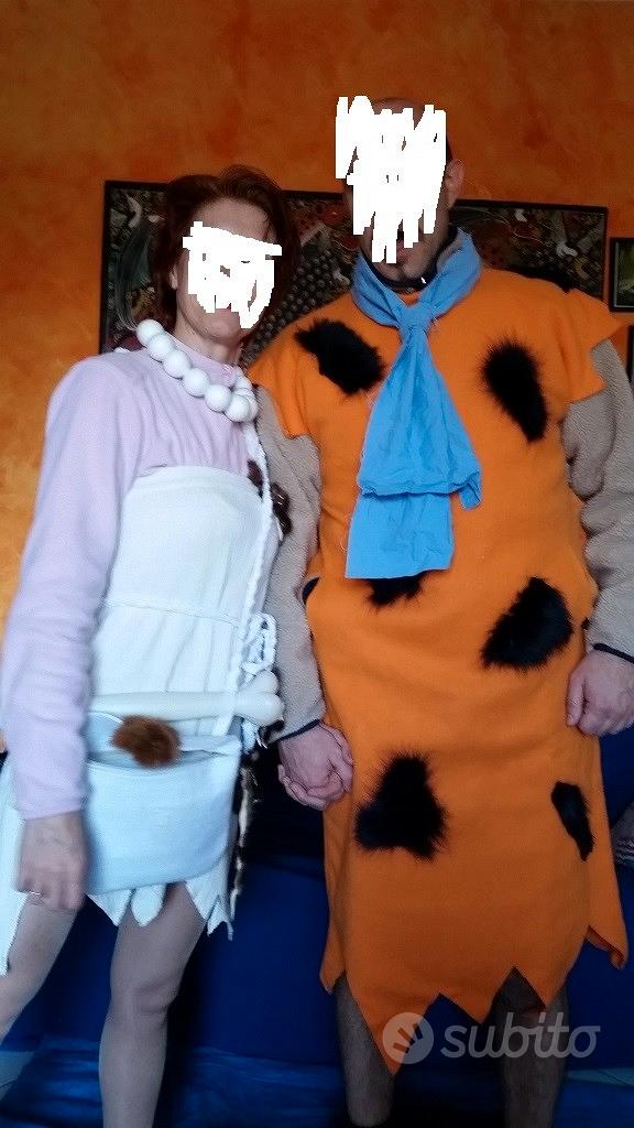 Vestiti carnevale famiglia Flintstone - Abbigliamento e Accessori In  vendita a Milano