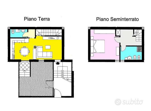 Olmedo, nuovo bilocale con cortile uso ufficio