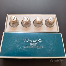 Set saliere Christofle argento 925 vintage