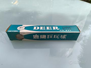 set palline pallina ping pong deer da collezione 