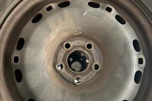 Cerchi in ferro vw da 15