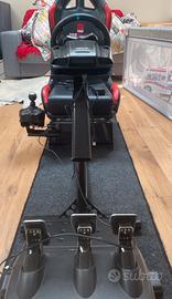 🏎️Volante logitech+pedaliera+cambio+sedile reacing