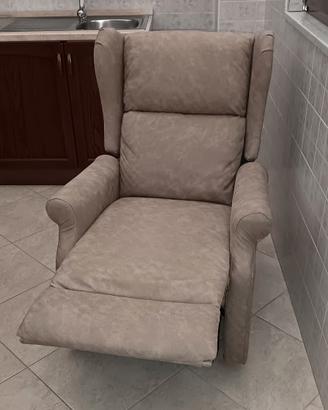 poltrona relax nuova mai usata