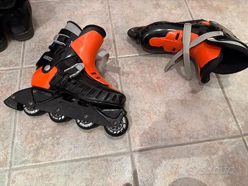 Roces Pattini in Linea tg. 43 made in Italy Taglia