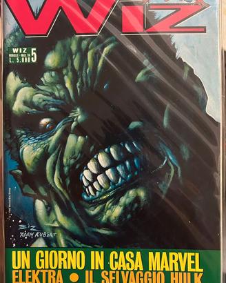 Wiz n. 5 Marvel Italia 1996 Hulk Elektra Spider-Ma