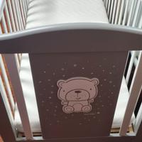 Lettino Cam Teddy con materasso