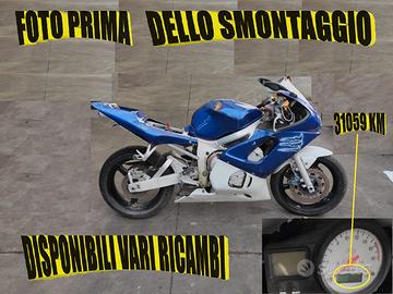 YAMAHA R6 ANNO 2000 SERIE 1999-2000  x RICAMBI