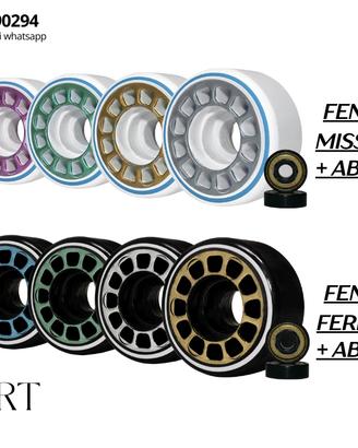 Ruote Pattinaggio Artistico FENIXX MISSION FERRARI