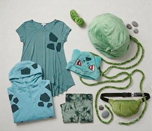 Cosplay Bulbasaur Completo Pokémon - Con Accessori